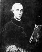 Mons. Giuseppe Francesco Maria Ferraris dei conti di Genola, primo Vescovo di Susa, dal 1778 al 1800.